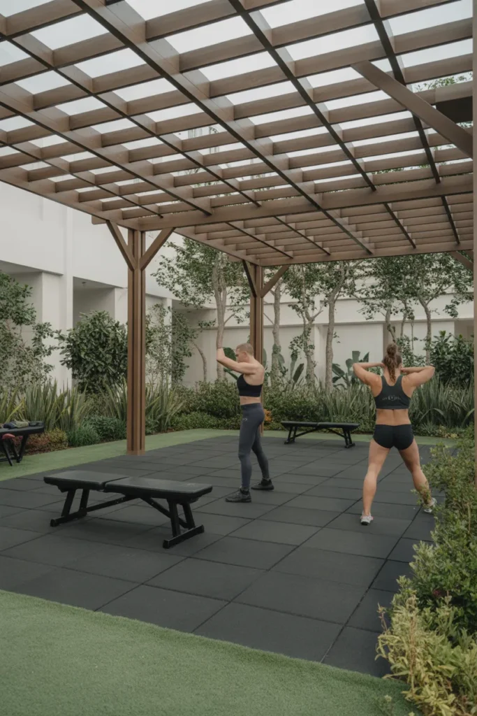 Outdoor Patio Gym