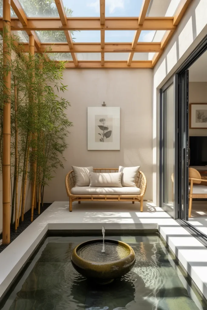   Zen-Inspired Sunroom
