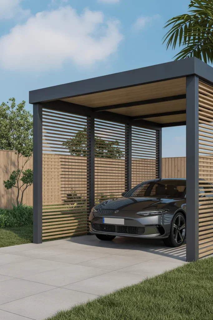  Enclosed Carport