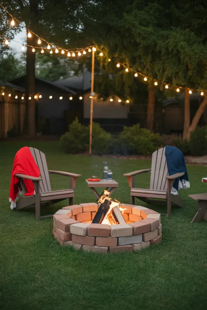 Firepit Gathering Zone