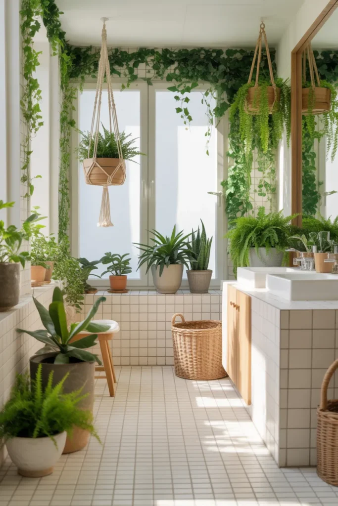 Greenery in Bathrooms