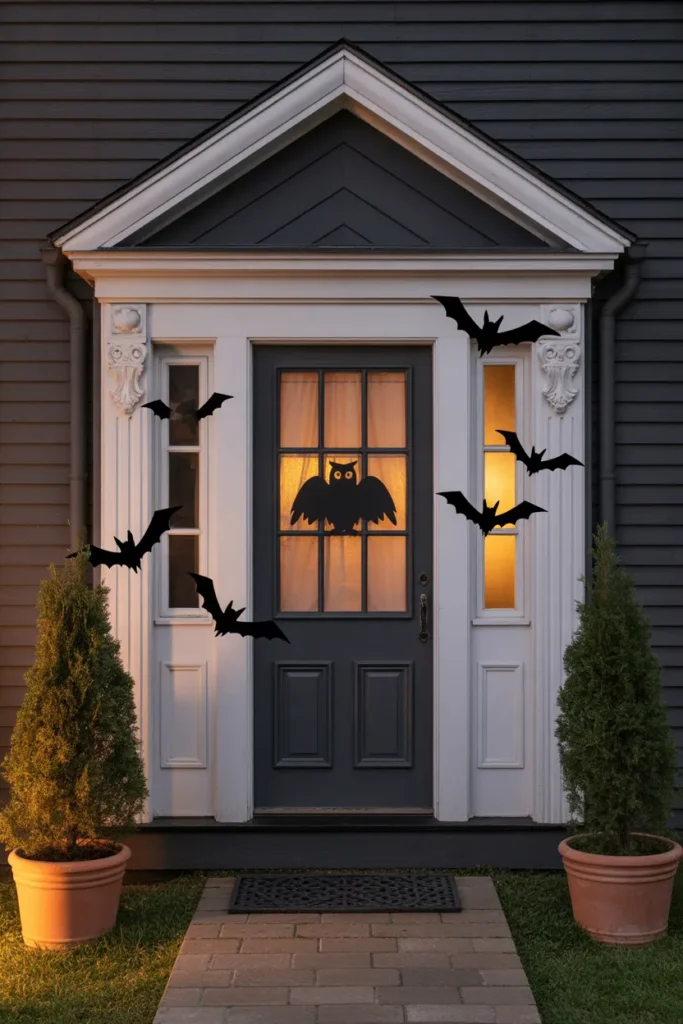 Owl and Bat Silhouettes