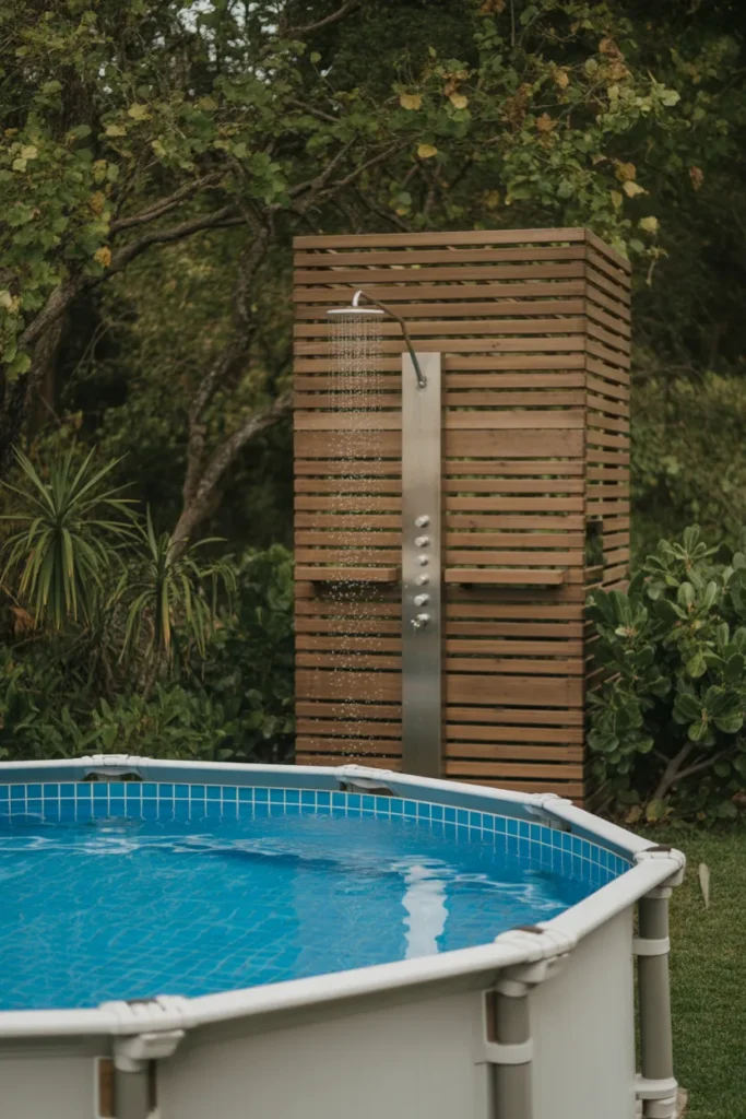   Pool with Outdoor Shower