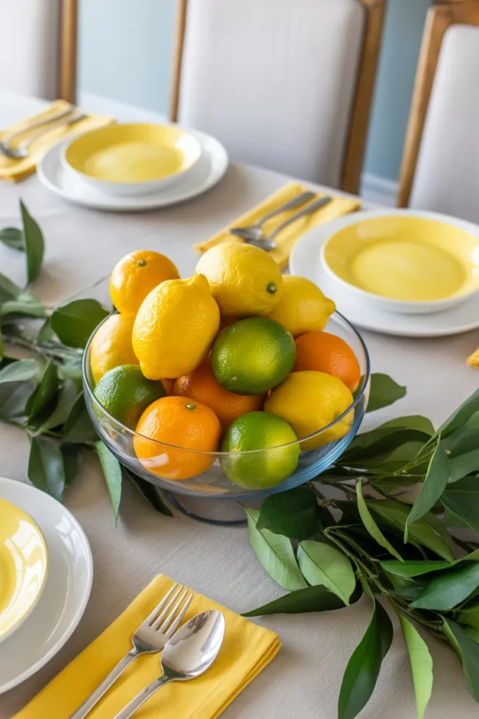   Fresh Citrus Centerpiece