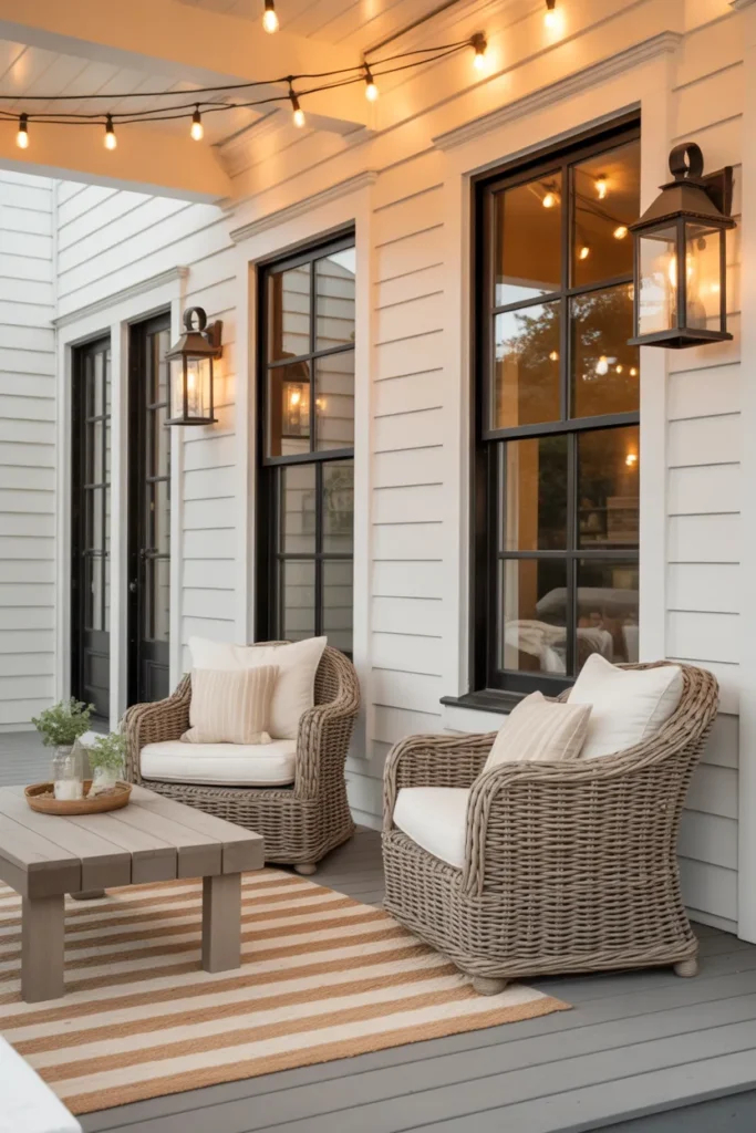  Modern Farmhouse Screened Porch