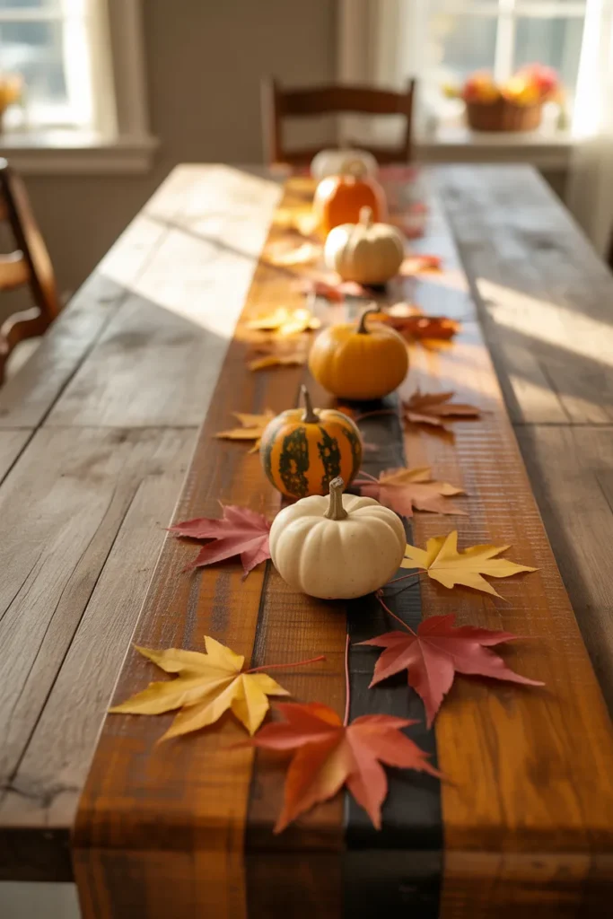  Rustic Wooden Table Runner