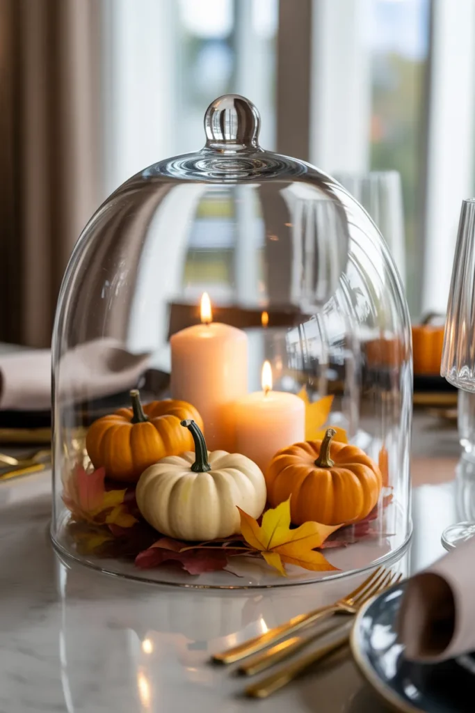  Elegant Glass Cloche Display