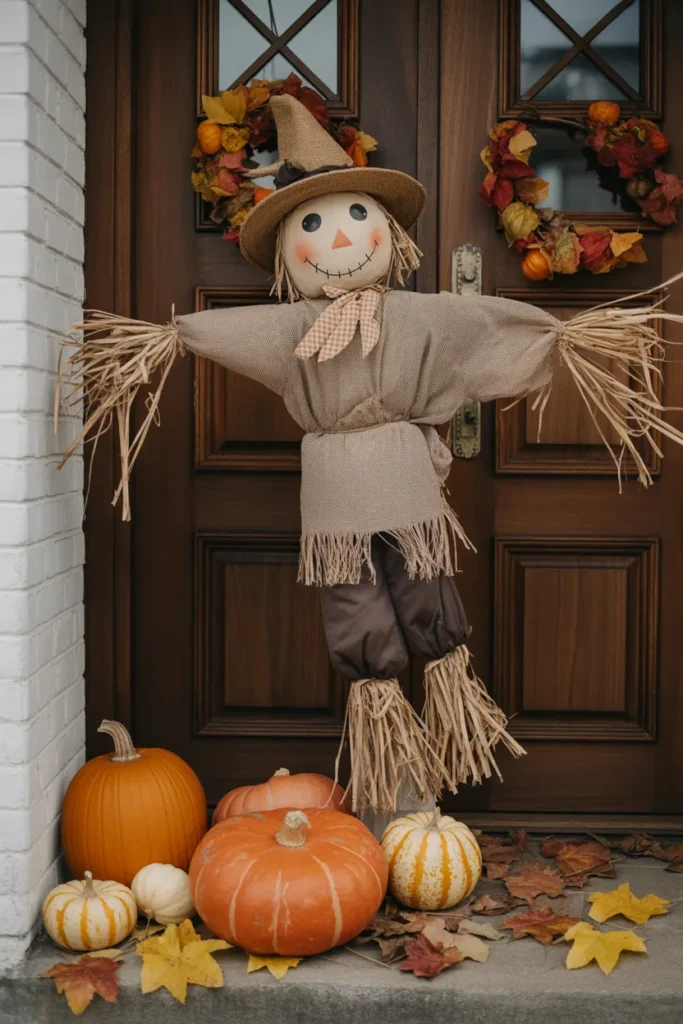 Scarecrow Welcome Door