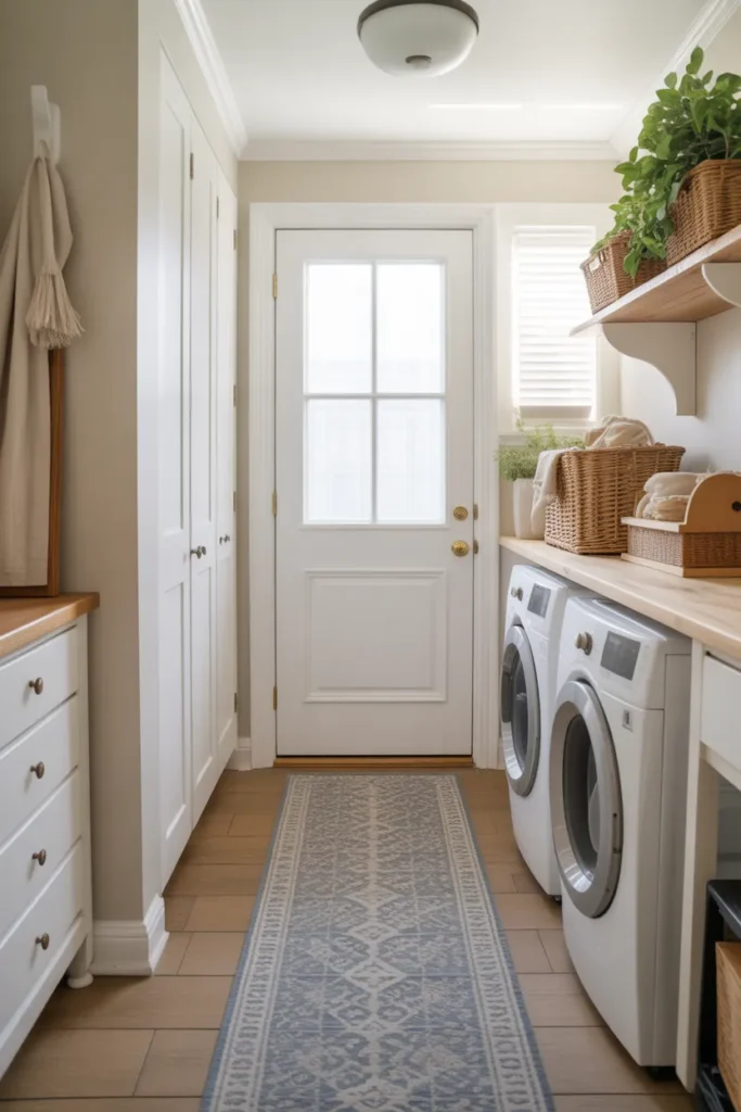 Add a Rug or Runner for Warmth