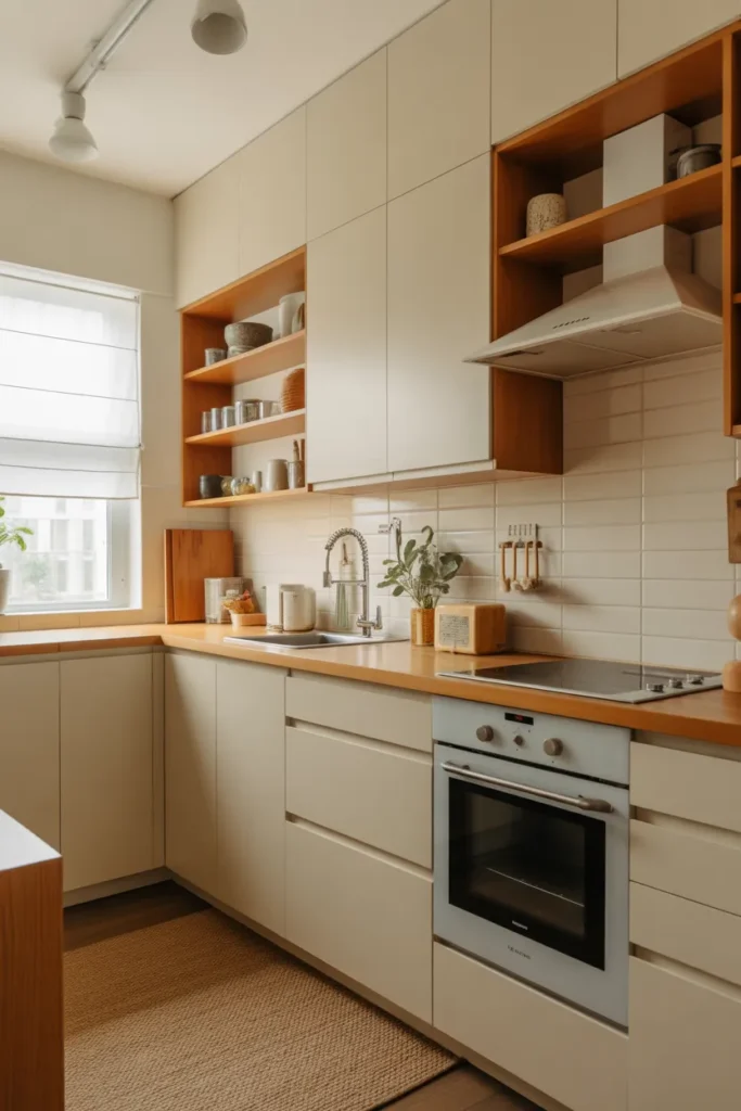 Compact Mid-Century Kitchen Design