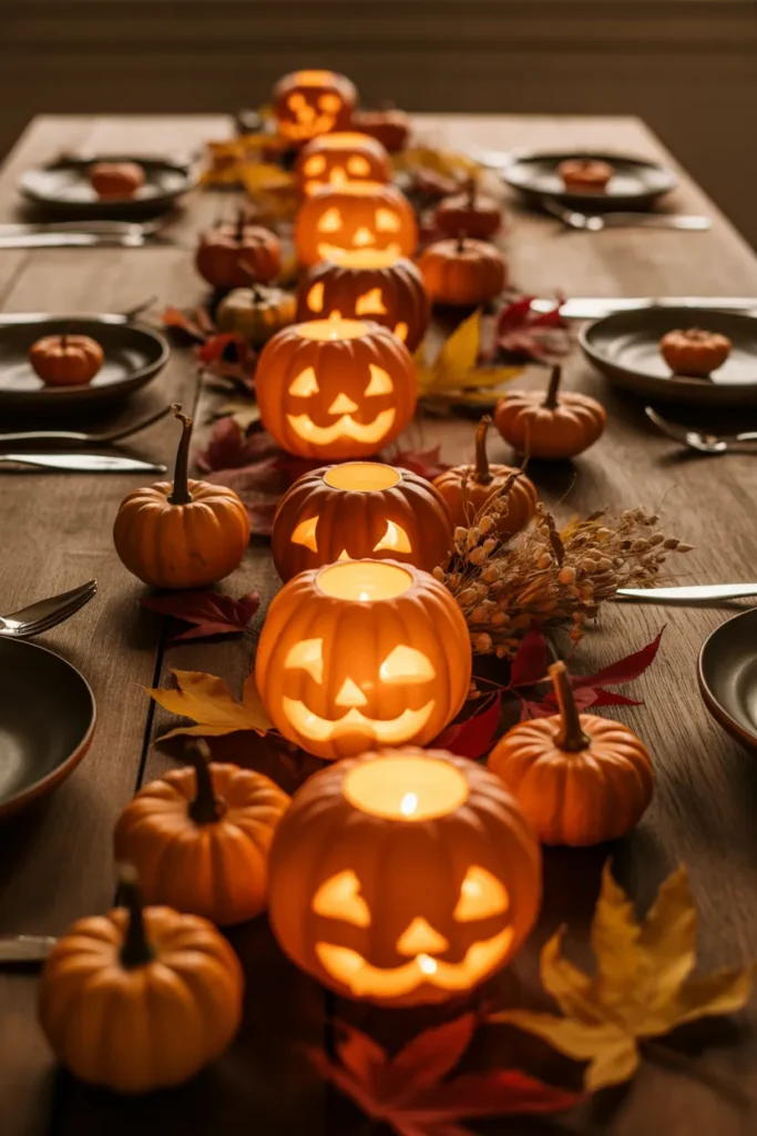   Pumpkin Lantern Accents