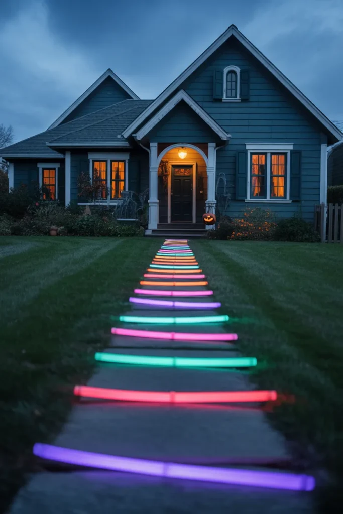Glow Stick Path to the Door