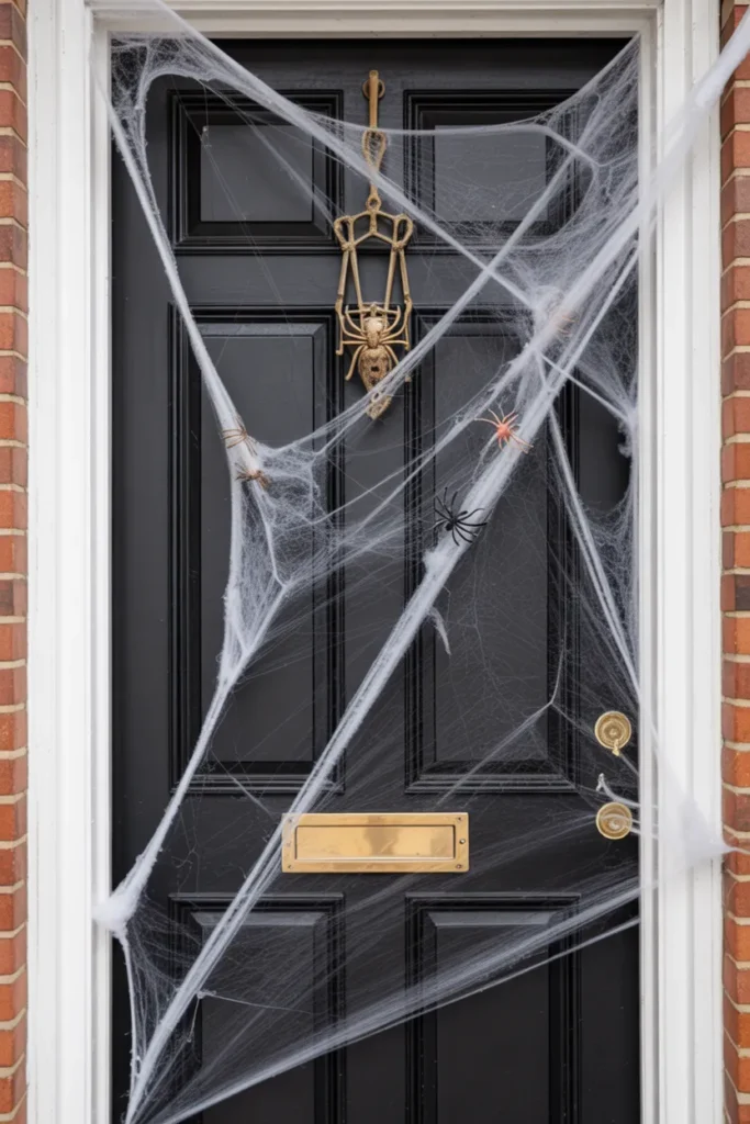 Creepy Cobweb Entrance