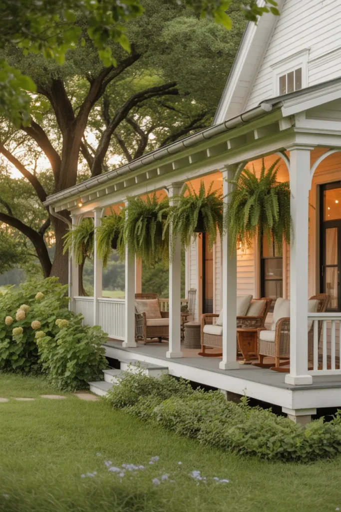  Classic Farmhouse with a Wraparound Porch
