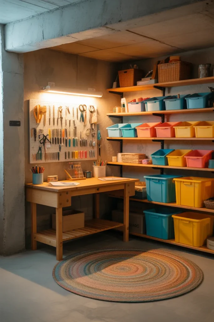 Create a Relaxed Craft or Hobby Corner