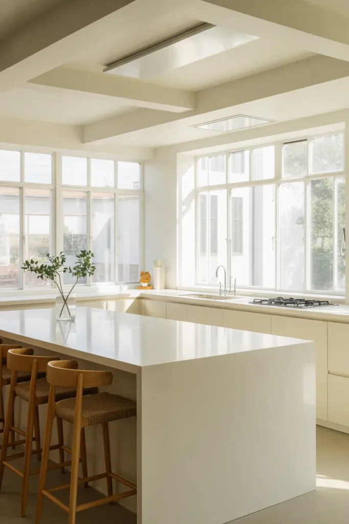  Minimalist All-White Design
