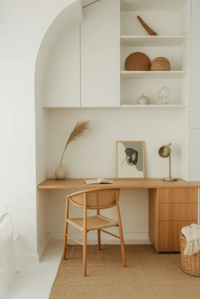 Scandinavian-Inspired Study Setup