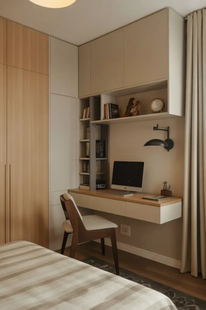 Small Bedroom Study Setup