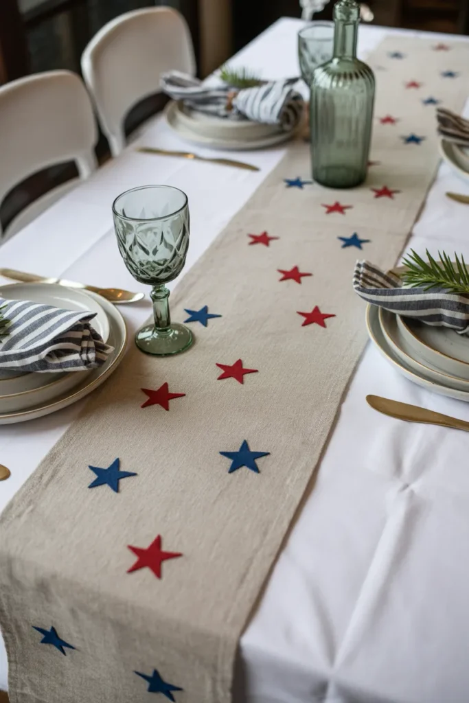 Stars and Stripes Table Runner