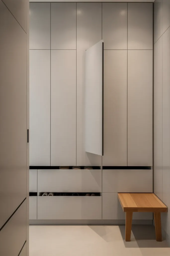  Mudroom with Wall-to-Wall Cabinetry