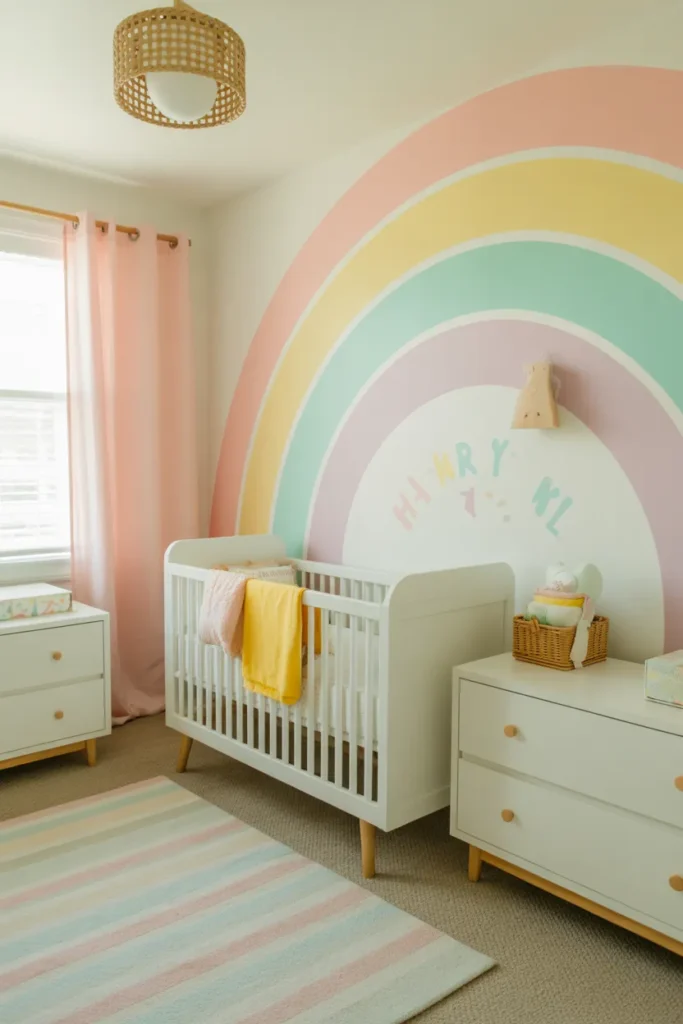 Pastel Rainbow Nursery