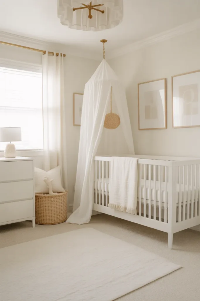 Elegant White Nursery