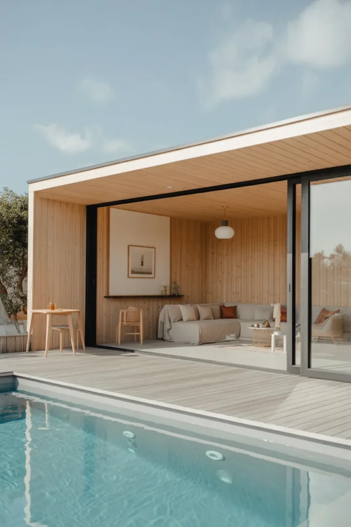  Scandinavian Serenity Pool House
