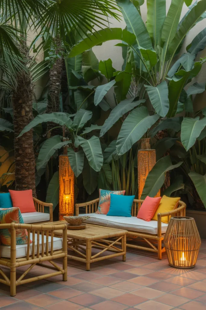  Tropical Vibe Outdoor Space