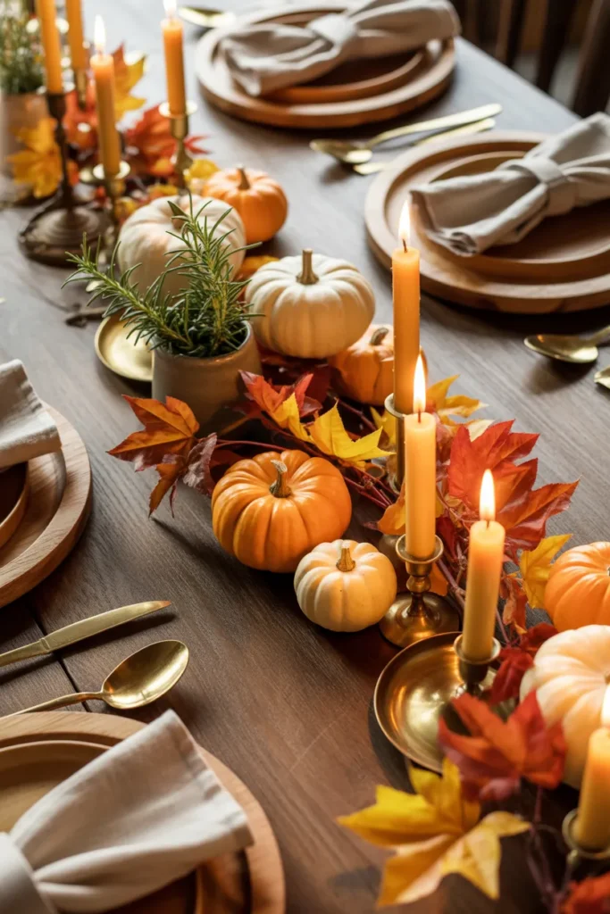 Classic Autumn Harvest Table