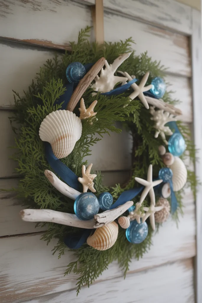 Coastal Winter Wreath