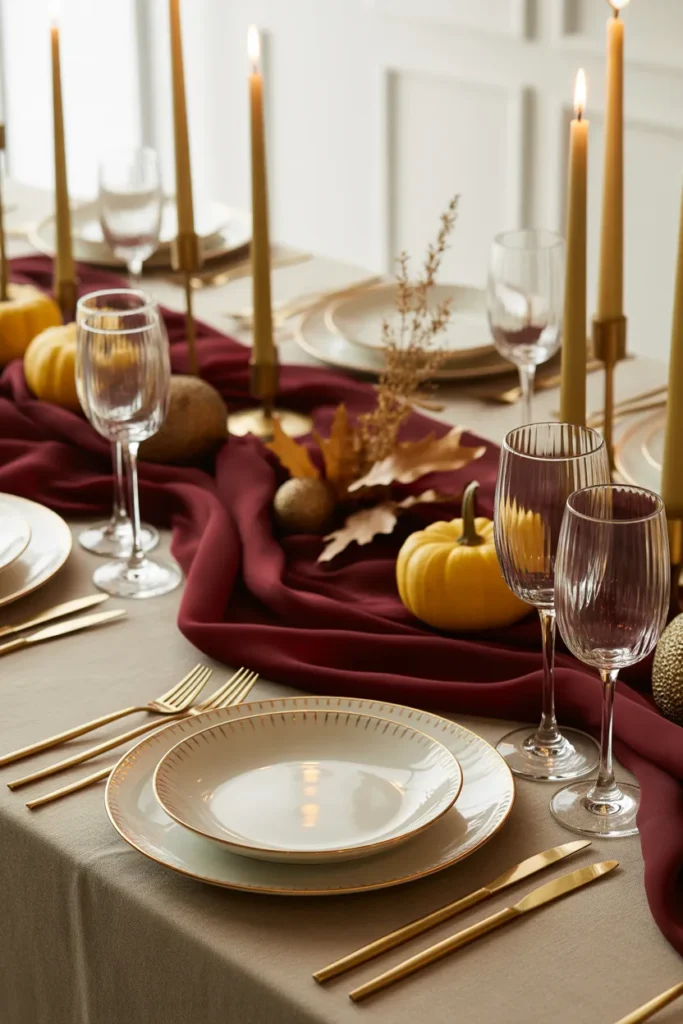 Elegant Gold Accents