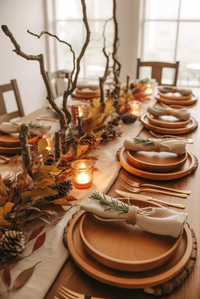 Natural Elements with Pinecones
