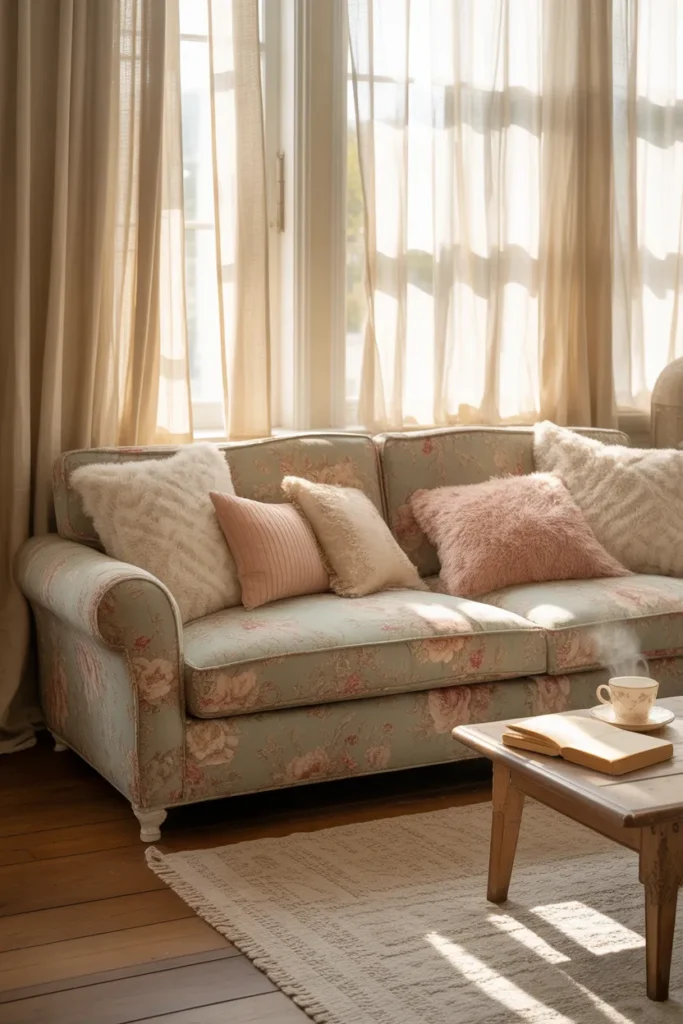 Soft Floral Sofas for a Dreamy Vibe