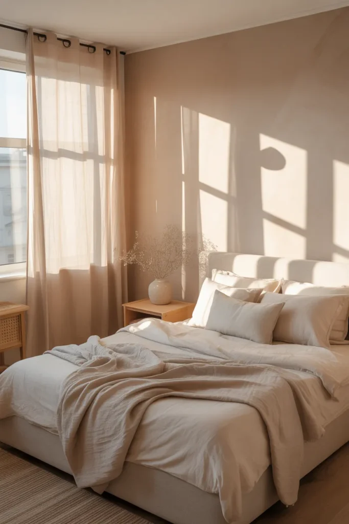   Soft Neutral Color Palette for a Calm Retreat