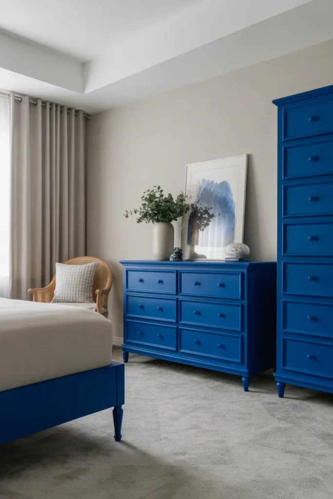 Royal Blue Statement Furniture