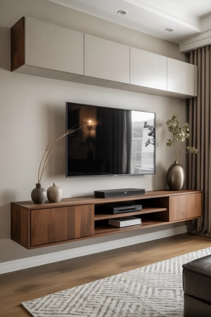 Floating TV Console