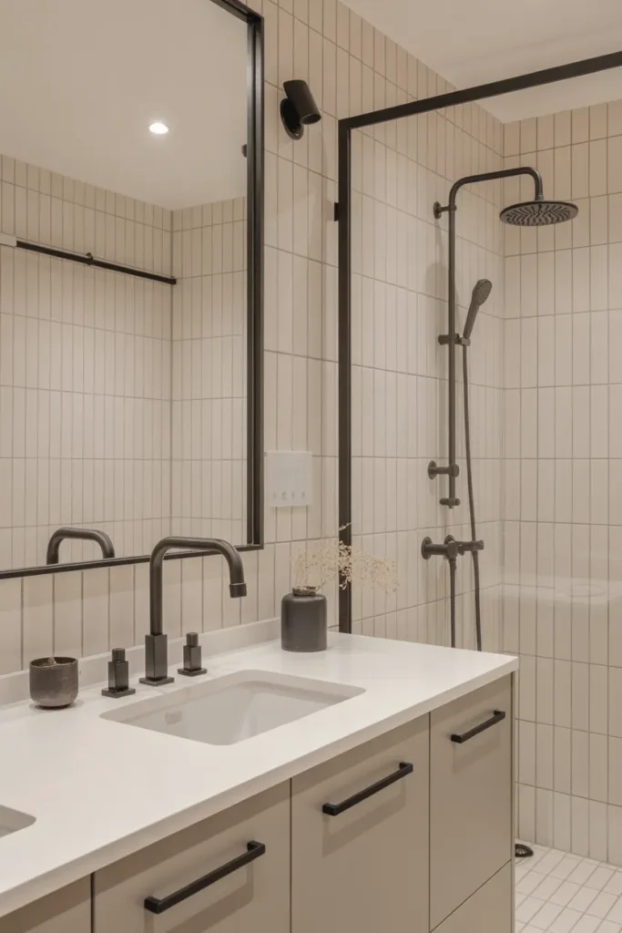 Matte Black Fixtures