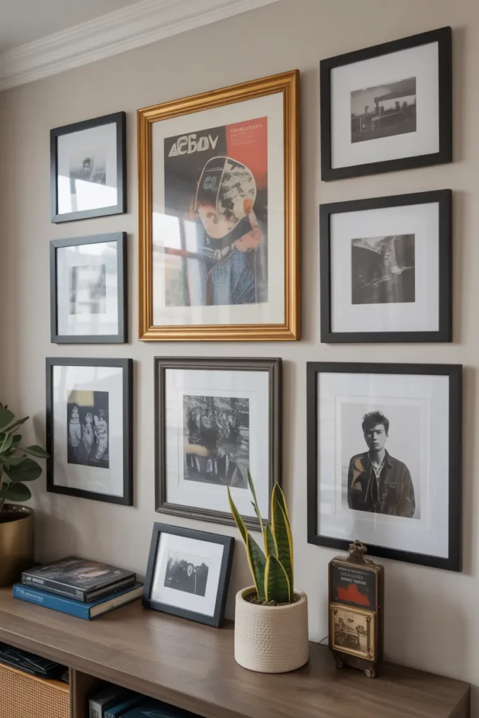 Mix Album Covers with Family Photos