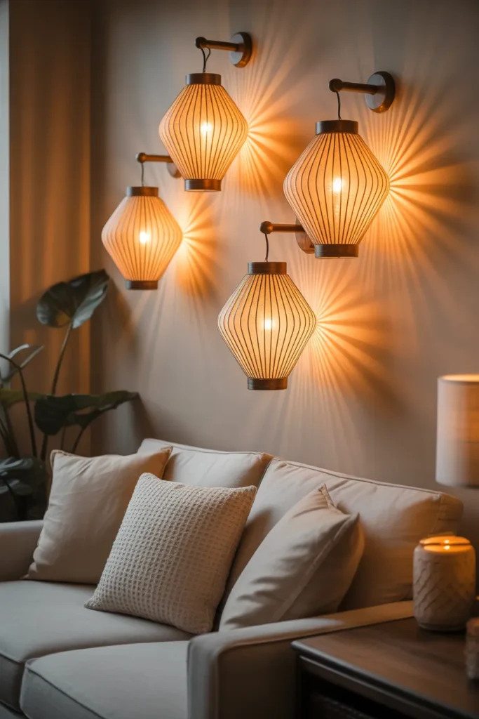 DIY Wall Lanterns for Ambient Lighting