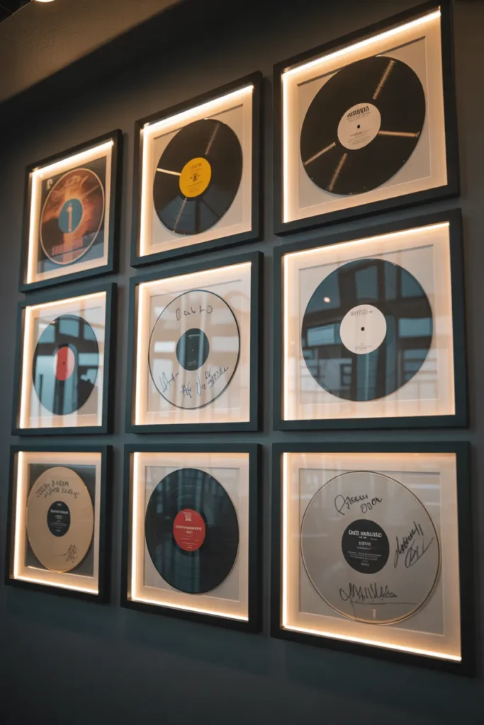 Display Signed Albums as Collectible Art