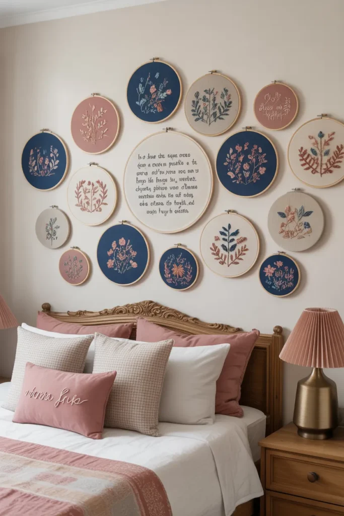Embroidery Hoop Wall Art