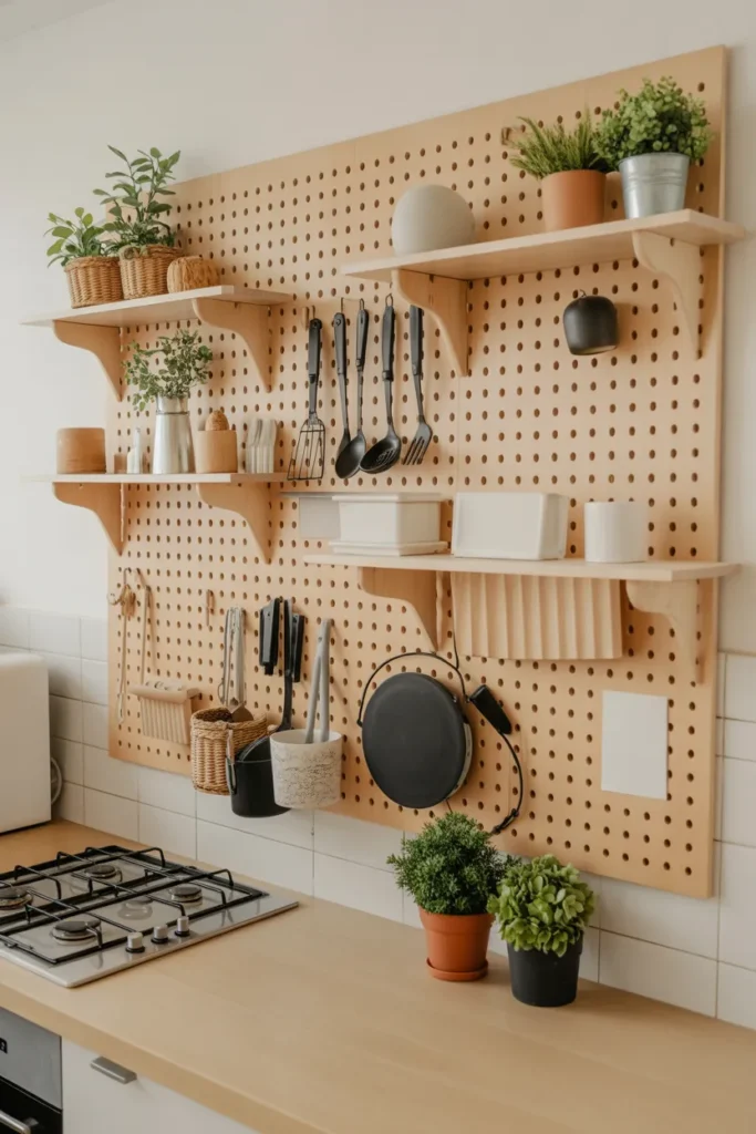 Pegboard Wall Organizer