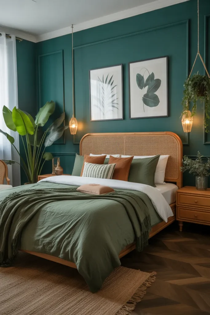Teal & Forest Green Nature Escape