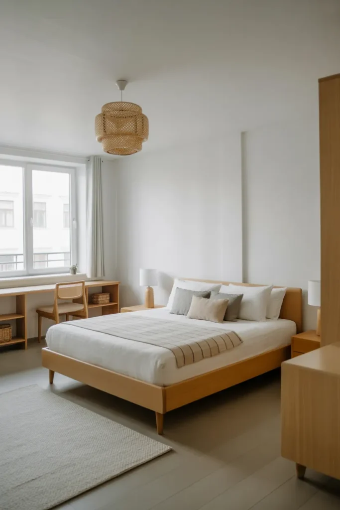  Minimalist Scandinavian Bedroom Vibes