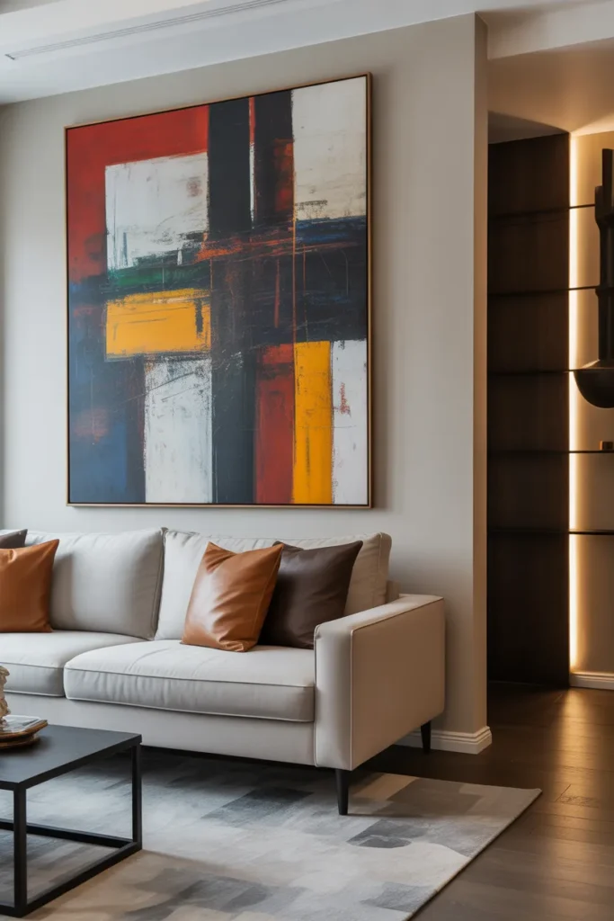 Statement Art for a Masculine Touch