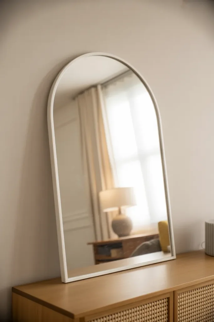 Arched Mirror for Soft and Elegant Interiors