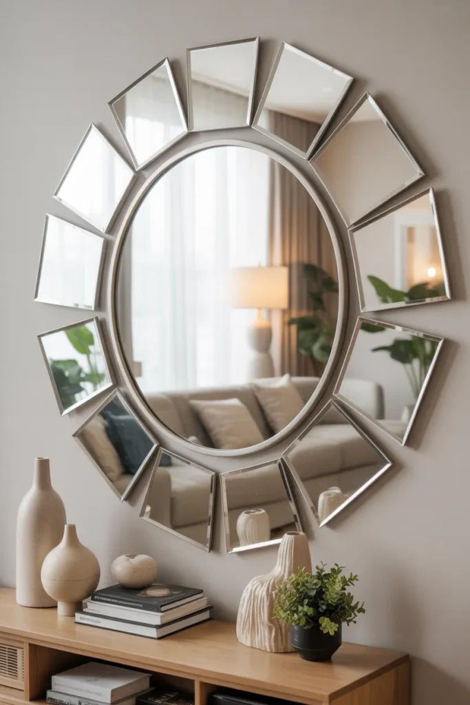 Statement Mirror Wall