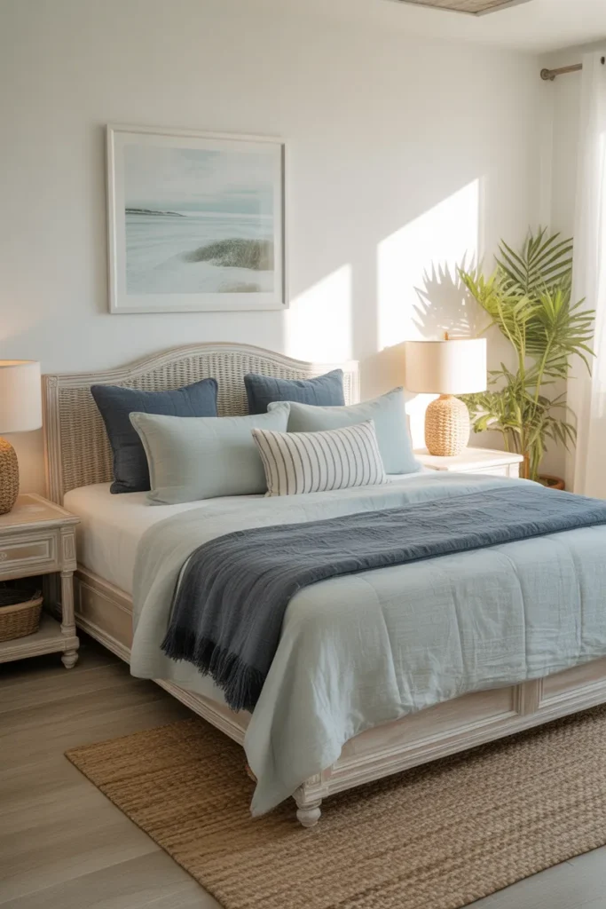 Seafoam & Navy Coastal Calm