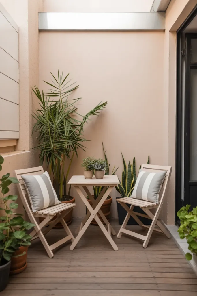  Chic Black-and-White Patio Design
