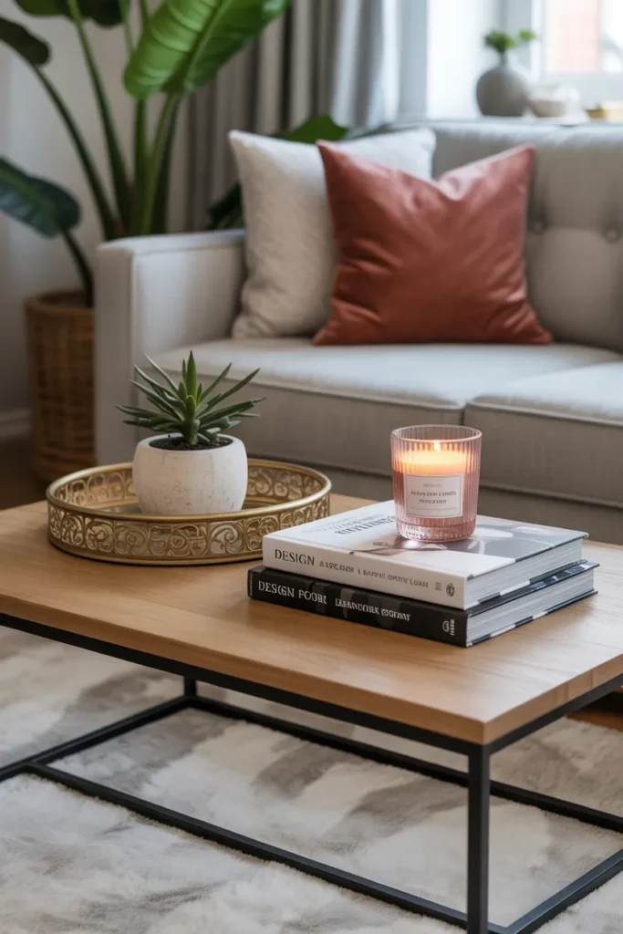 Style a Chic Coffee Table